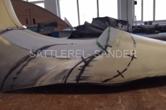 Sitzbankaufpolsterung